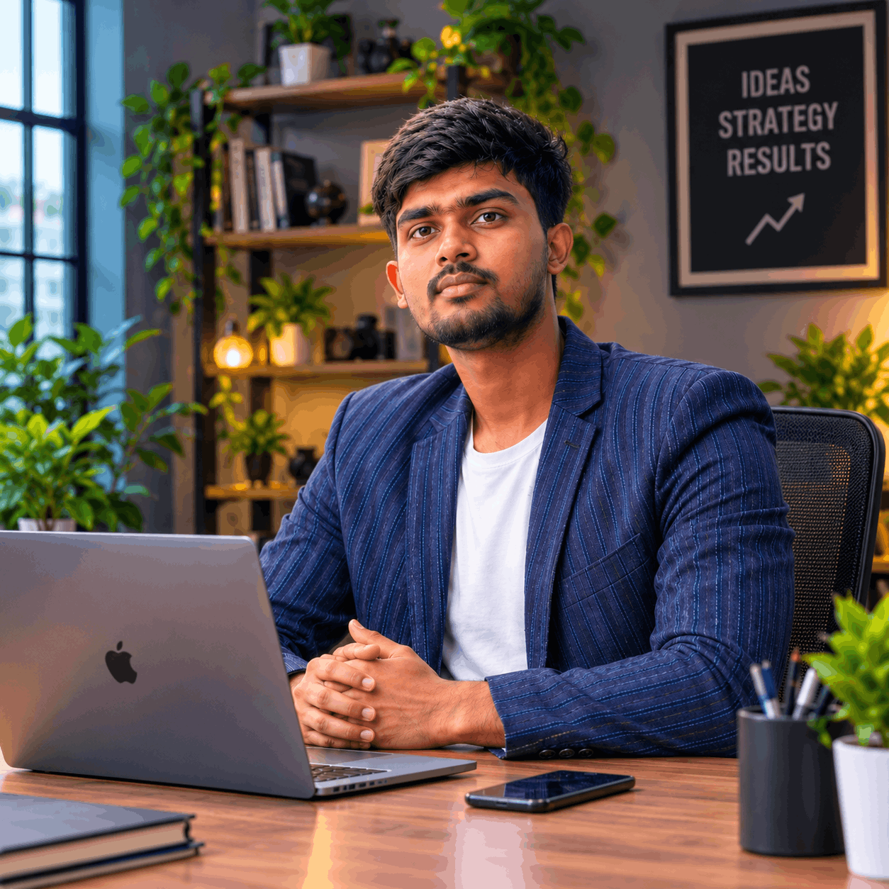 modern workspace portrait with ideas and strategy (1)